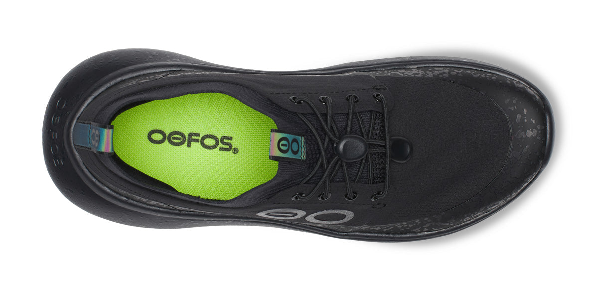 OOFOS Women's Roam Ripstop Sneakers - Black