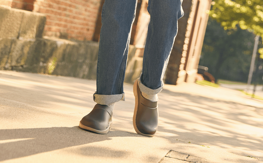 OOFOS Men's OOcloog Stacked Clog - Portobello