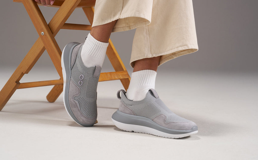 OOFOS Women's Glide Sneakers - Gray