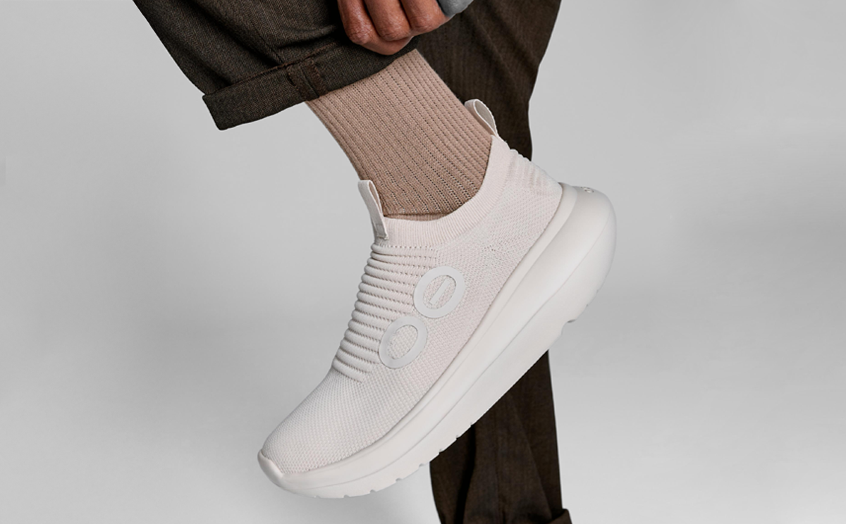 OOFOS Men's OOmy Zen Sneakers - Chalk
